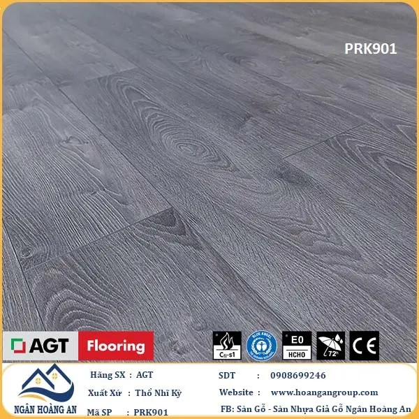 Sàn Gỗ Công Nghiệp AGT Effect PRK901 8mm